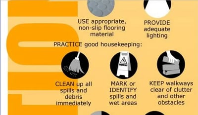 Slips & Trips Infographic: Preventing Falls